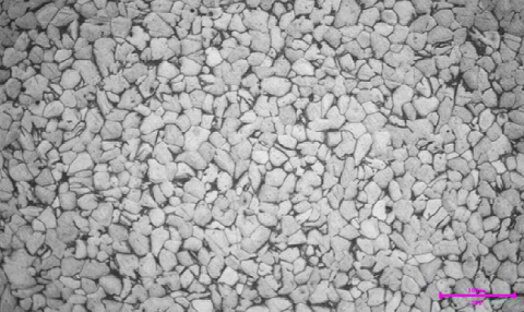 Microstructure of Titanium MIM Parts